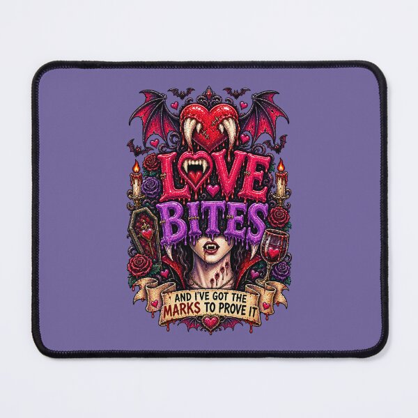 Item preview, DARK LOVE ❤️ - MONSTER ROMANCE COLLETION -  VAMPIRE LOVE -  LOVE BITES - AND I'VE GOT THE MARKS TO PROVE IT v1-3 designed and sold by WheelieGdArt.