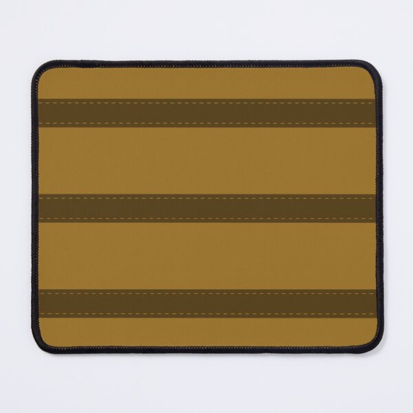Item preview, A simple design divided into a light brown and dark brown background with brown thread stitches horizontally designed and sold by Cherevan.