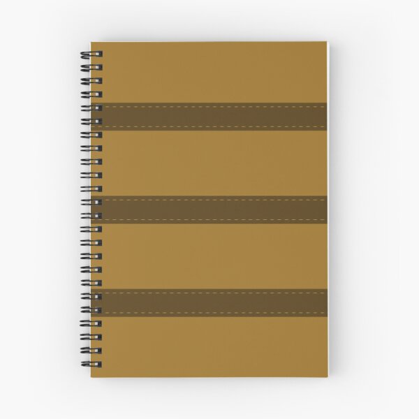 Item preview, A simple design divided into a light brown and dark brown background with brown thread stitches horizontally designed and sold by Cherevan.