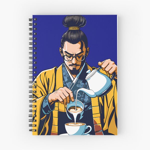 Item preview, Samurai Barista Latte Art designed and sold by Structure-Blue.