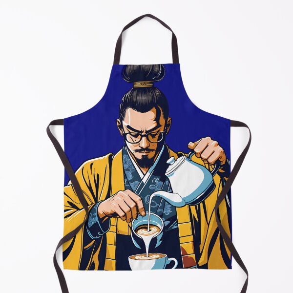 Item preview, Samurai Barista Latte Art designed and sold by Structure-Blue.