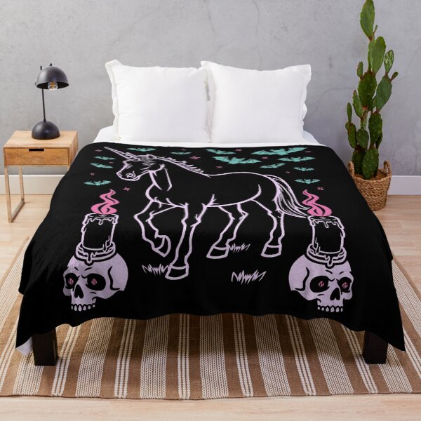 Item preview, Goth Unicorn Gothic Unicorn designed and sold by Trippy-Toad.