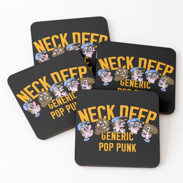 Item preview, Neck Deep Inspired Pop Punk Cartoon Design designed and sold by MayDavi.