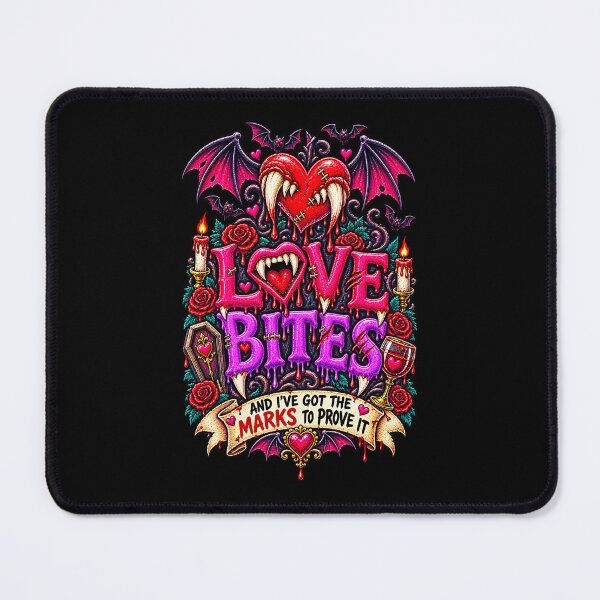 Item preview, DARK LOVE ❤️ - MONSTER ROMANCE COLLETION - VAMPIRE LOVE - LOVE BITES - AND I'VE GOT THE MARKS TO PROVE IT v2-2 designed and sold by WheelieGdArt.