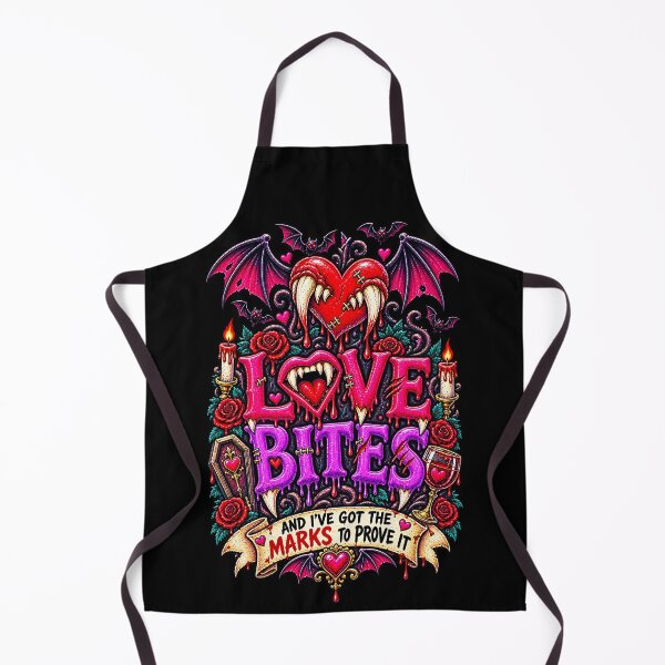 Item preview, DARK LOVE ❤️ - MONSTER ROMANCE COLLETION - VAMPIRE LOVE - LOVE BITES - AND I'VE GOT THE MARKS TO PROVE IT v2-2 designed and sold by WheelieGdArt.