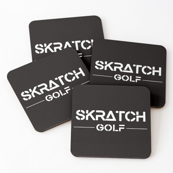 Item preview, Skratch Logo Iconic Logo in White  designed and sold by SkratchGolf.