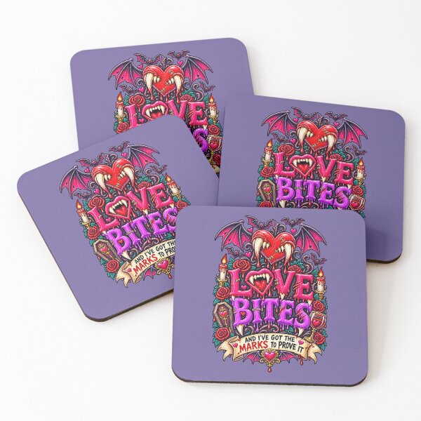 Item preview, DARK LOVE ❤️ - MONSTER ROMANCE COLLETION -  VAMPIRE LOVE -  LOVE BITES - AND I'VE GOT THE MARKS TO PROVE IT v2-3 designed and sold by WheelieGdArt.