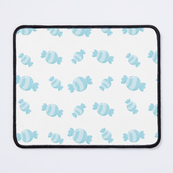 Aperçu de l'œuvre Motif sans couture bonbon pastel bleu créée et vendue par MathuraPresent.