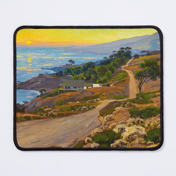 Item preview, California, Old Coast Road Pacific Coast Highway seascape landscape painting by William Wendt designed and sold by Jéanpaul  Ferro.