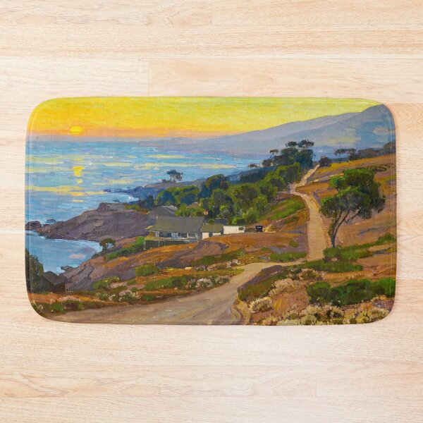Item preview, California, Old Coast Road Pacific Coast Highway seascape landscape painting by William Wendt designed and sold by Jéanpaul  Ferro.