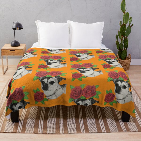 Item preview, chihuahua with roses orange designed and sold by Fred Terpe.
