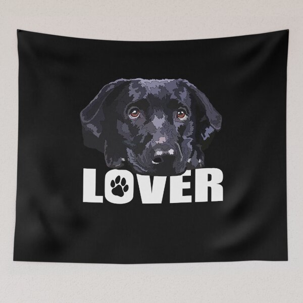 Item preview, Black Labrador Retriever Lover Puppy designed and sold by Just-Arts-4U.