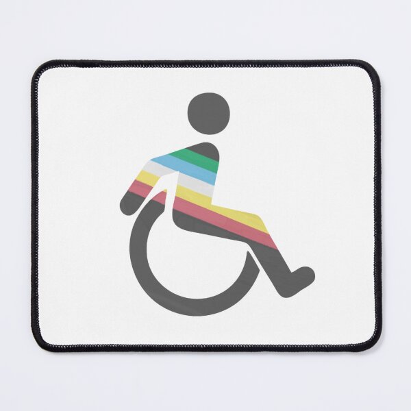 Item preview, Disability pride disability symbol designed and sold by Reuniting Designs.