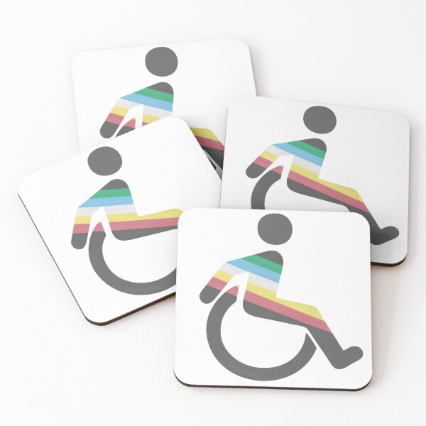 Item preview, Disability pride disability symbol designed and sold by Reuniting  Designs.