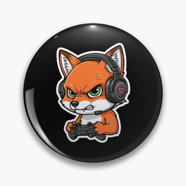 Item preview, Intense Fox Gamer Video Game Controller designed and sold by PopStars1993.