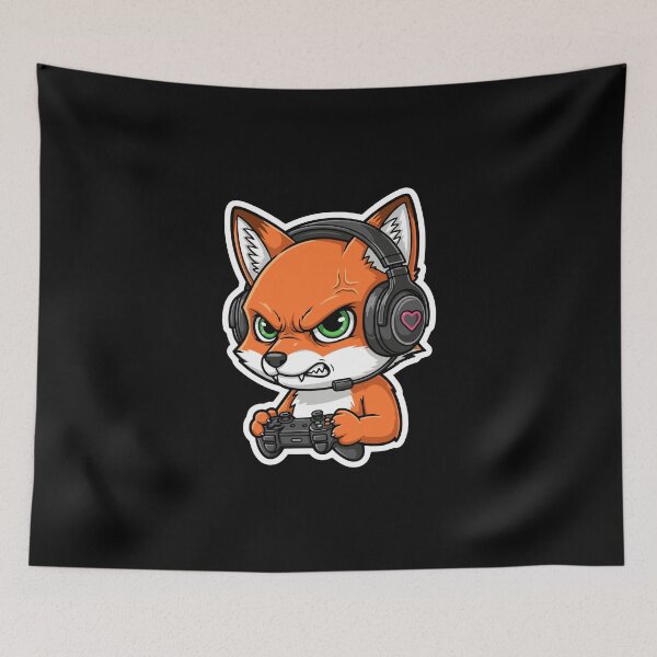 Item preview, Intense Fox Gamer Video Game Controller designed and sold by PopStars1993.