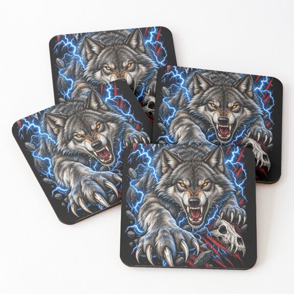 Item preview, WOLF FURY designed and sold by KrungiT Design .