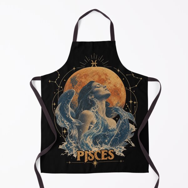Item preview, Pisces Zodiac Mermaid Siren Blood Moon Astrology Design designed and sold by Cary-s.