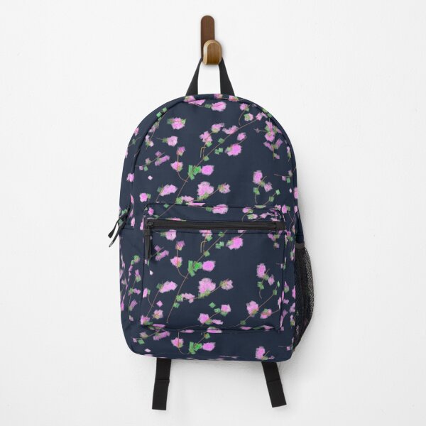Item preview, Abstract Sketchy Pink Floral Branch Pattern designed and sold by BalkanBloomArt.