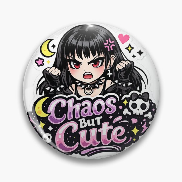 Item preview, Chaos But Cute Goth Girl designed and sold by AnnekeJordaan.