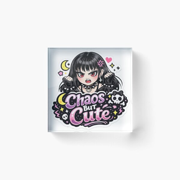 Item preview, Chaos But Cute Goth Girl designed and sold by AnnekeJordaan.