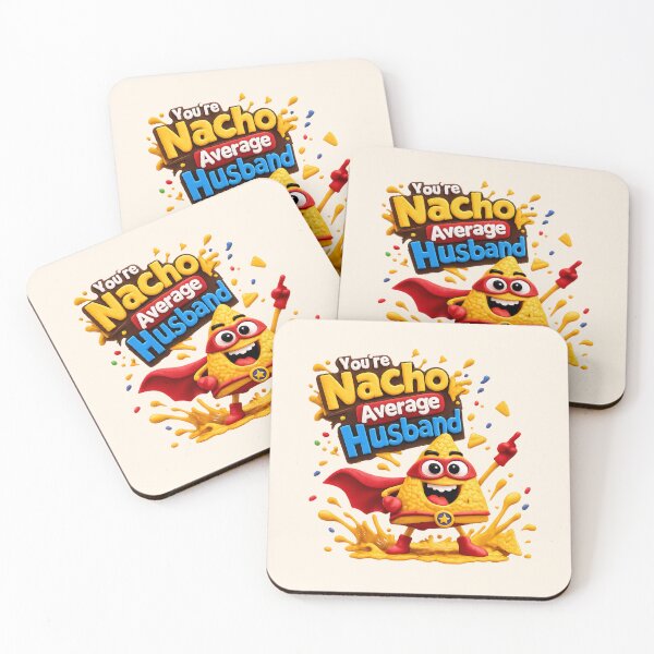 Item preview, Cute "You're Nacho Average Husband" | Kawaii Husband Superhero Birthday Pun designed and sold by Moons Studio.