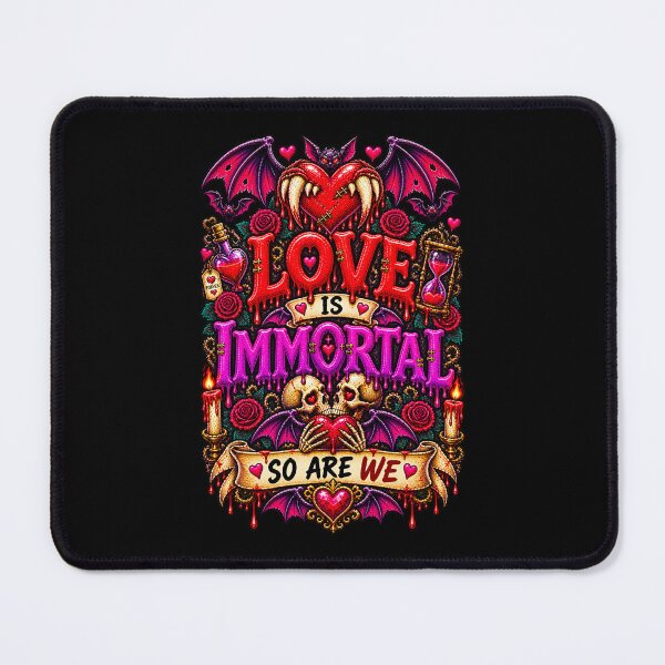 Item preview, DARK LOVE ❤️ - MONSTER ROMANCE COLLETION -  VAMPIRE LOVE -  LOVE IS IMMORTAL - SO ARE WE v2 designed and sold by WheelieGdArt.