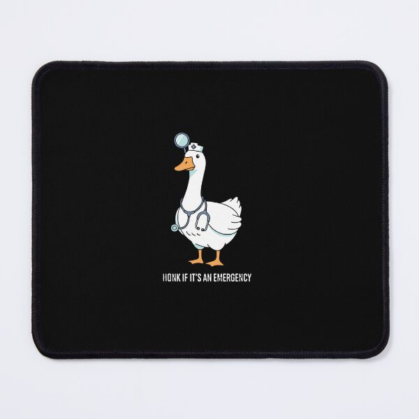 Item preview, Honk If It's An Emergency Medical Goose Doctor Nurse Veterinarian designed and sold by PopStars1993.