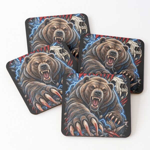 Item preview, BEAR WRATH designed and sold by KrungiT Design .