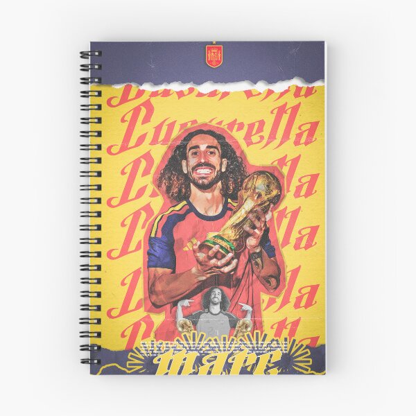 Item preview, Marc Cucurella Spain World Cup Trophy Football Graphic Poster designed and sold by Shopunte.