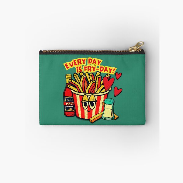 Item preview, Fry-Day French Fries and Malt Vinegar Retro Pop Art designed and sold by pulse_retail.