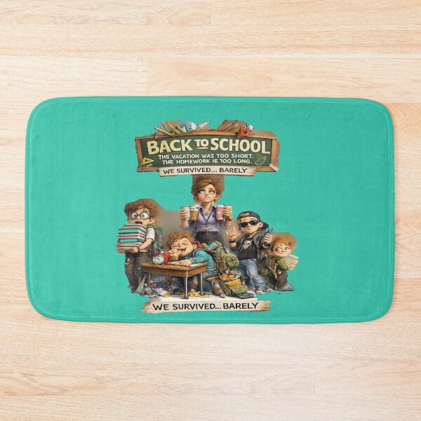 Item preview, We Survived Barely Funny Back To School Mom designed and sold by Funnygiftsstudio .