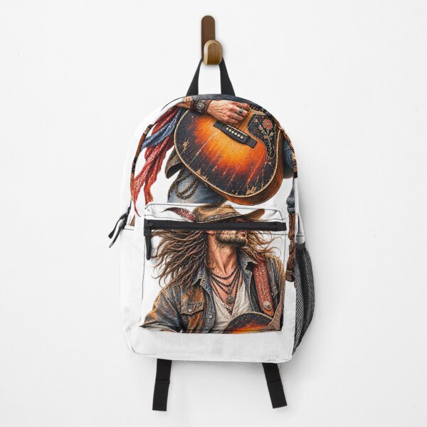Item preview, Vintage Watercolor Guitar Musician designed and sold by Vireltoo.