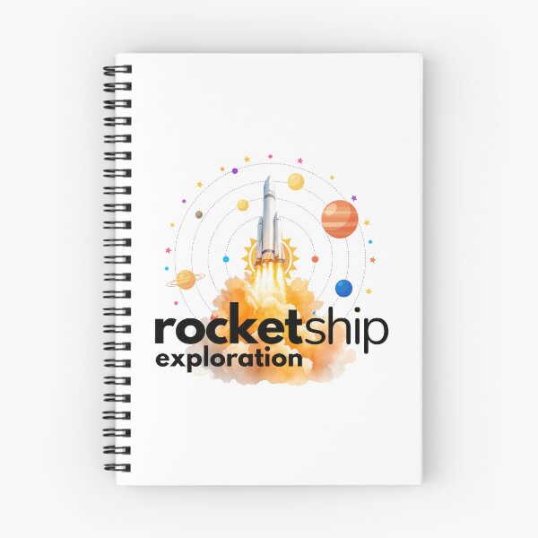 Item preview, Rocket Ship Exploration around the Planets. designed and sold by MPC-Mince-Pies.