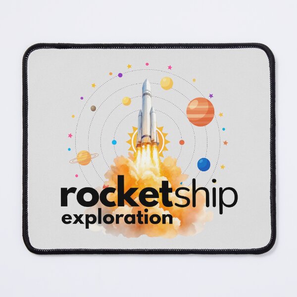 Item preview, Rocket Ship Exploration around the Planets. designed and sold by MPC-Mince-Pies.