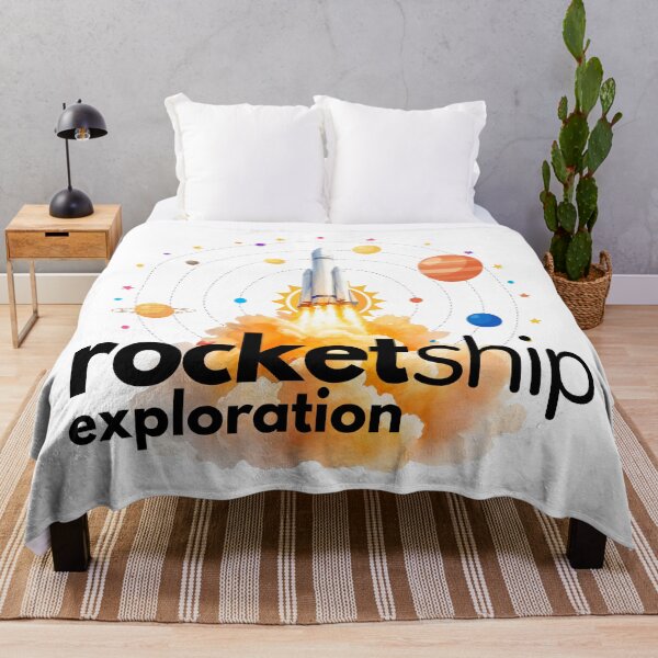 Item preview, Rocket Ship Exploration around the Planets. designed and sold by MPC-Mince-Pies.