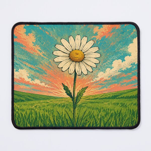 Item preview, Solitary Daisy Meadow Pop Art designed and sold by naturalsurvival.