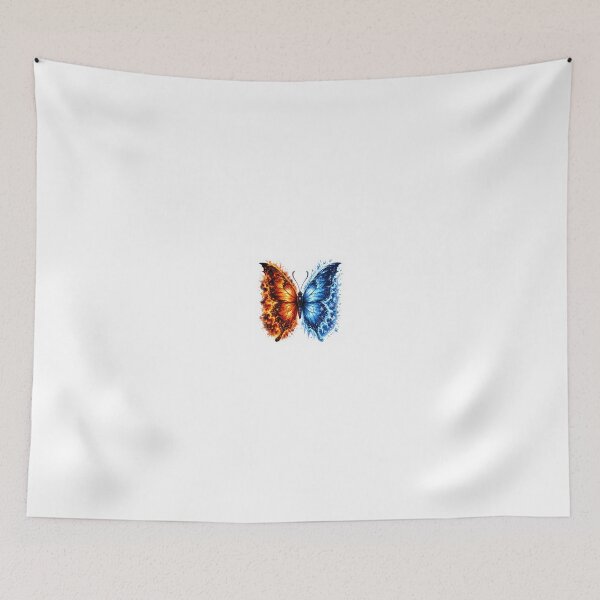Item preview, Where Fire Meets Ice, Wings Take Flight | Two Elements, One Powerful Spirit designed and sold by ratansansaar.