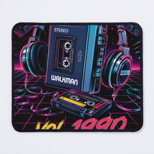 Item preview, 80s 90s Retro Cassette Player Vaporwave Aesthetic designed and sold by Freestyle Prints.