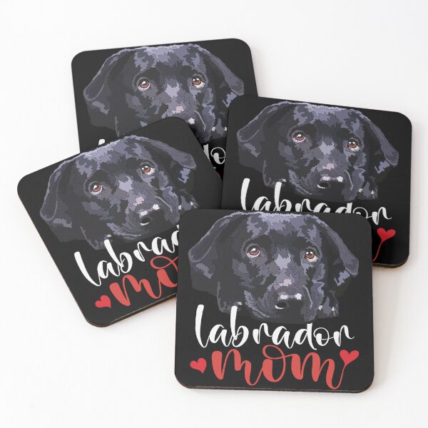 Item preview, Black Labrador Mom Retriever Dog designed and sold by Just-Arts-4U.