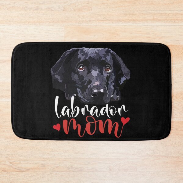 Item preview, Black Labrador Mom Retriever Dog designed and sold by Just-Arts-4U.