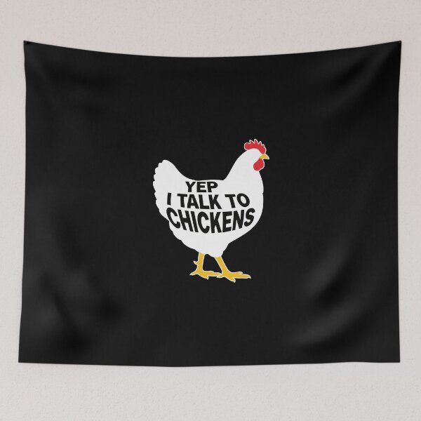 Item preview, Yep I Talk To Chickens Chicken Owner Poultry Keeper Farm Life designed and sold by PopStars1993.