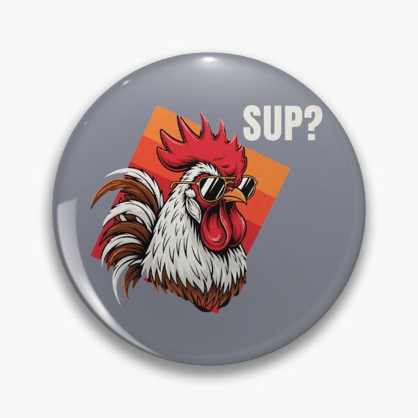 Item preview, Sup? Cool Rooster Sunglasses Chicken Farmer Animal Lover designed and sold by SofiBlair.