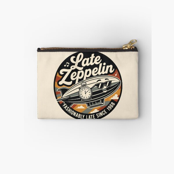 Item preview, Late Zeppelin Fashionably Late Since 1968 designed and sold by davitabros.