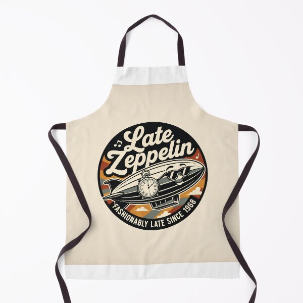 Item preview, Late Zeppelin Fashionably Late Since 1968 designed and sold by davitabros.