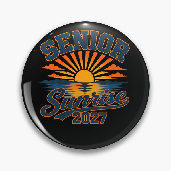 Item preview, Senior Sunrise 2027 designed and sold by Trippy-Toad.