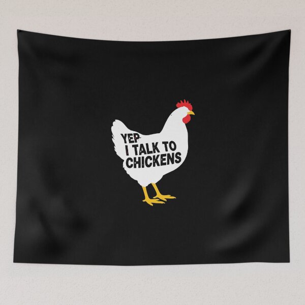 Item preview, Yep I Talk To Chickens Funny Chicken Lover Farmer Keeper designed and sold by PopStars1993.