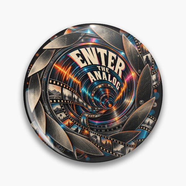 Item preview, Enter The Analog – Vinyl & Film Optical Portal designed and sold by Golden Era Studio.