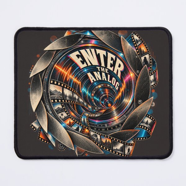 Item preview, Enter The Analog – Vinyl & Film Optical Portal designed and sold by Golden Era Studio.
