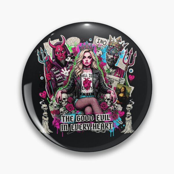 Item preview, Punk Queen Sitting On Throne designed and sold by Voodoo Store Paranormal Collections.
